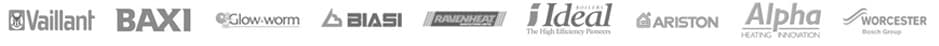 Vaillant, Baxi, Glow-worm, Biasi, Ravenheat, Ideal, Ariston, Alpha and Worcester Bosch boilers